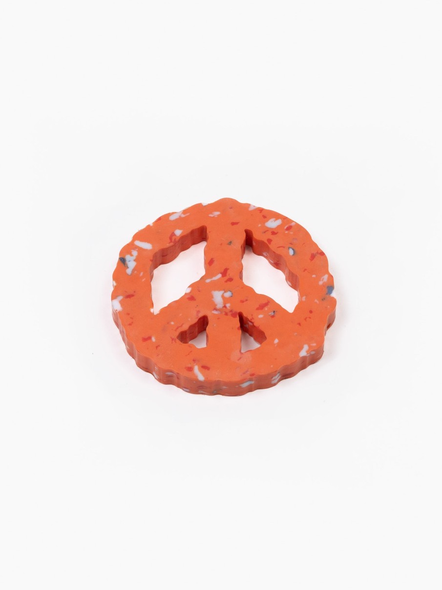 Homeware Space Available | Clouded Peace Coaster Set Of 4 Orange