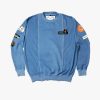 Clothing Space Available | Upcycled Patch Sweat Indigo