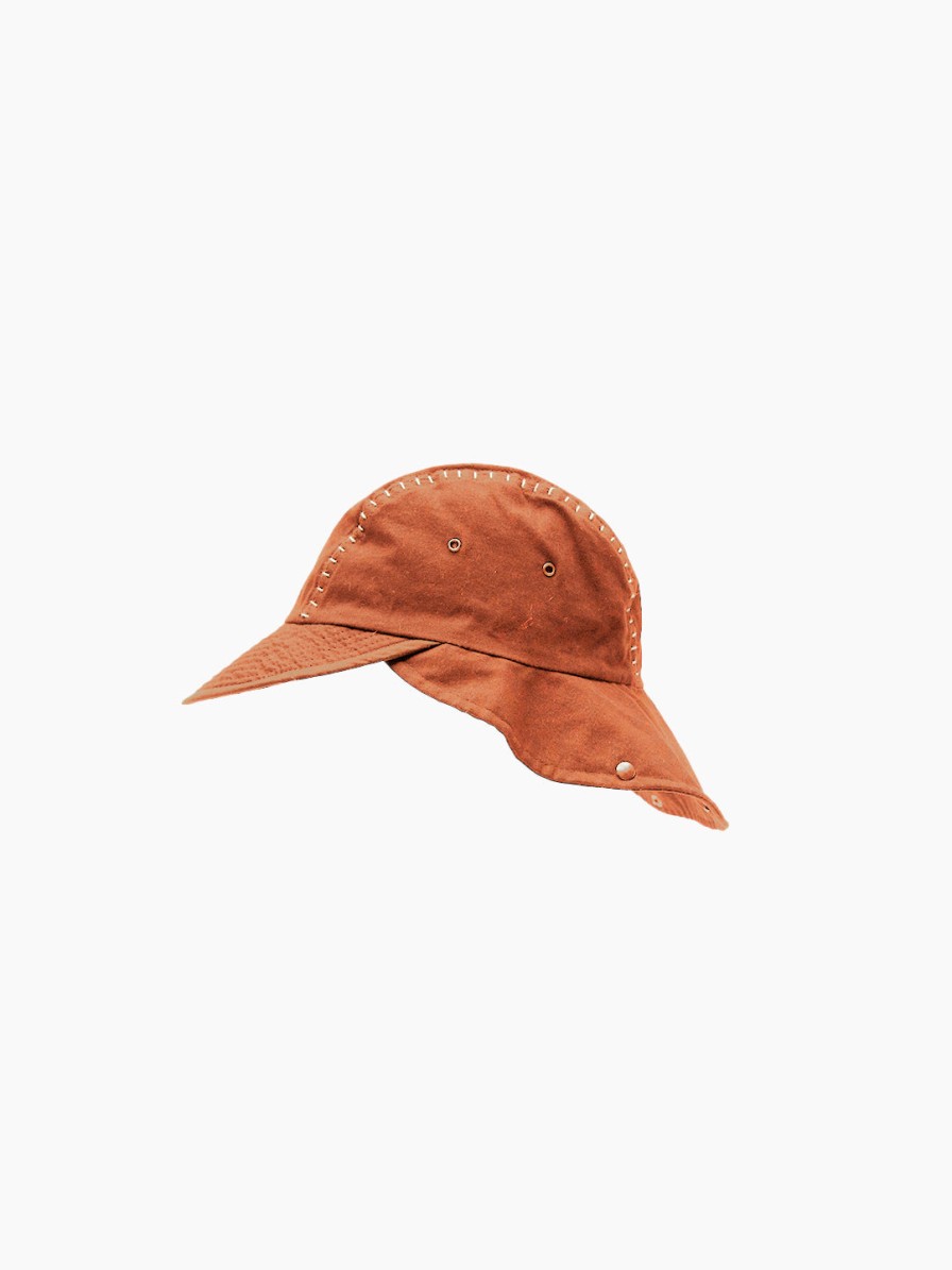 Clothing Space Available Studio | Artisan Sun Hat Orange