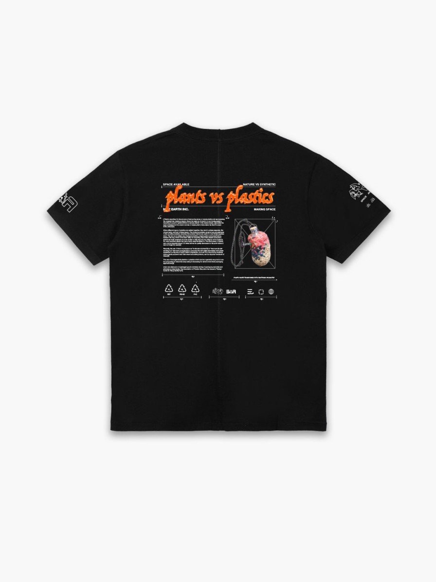 Clothing Space Available Studio | Sa04 Case Study T-Shirt Black