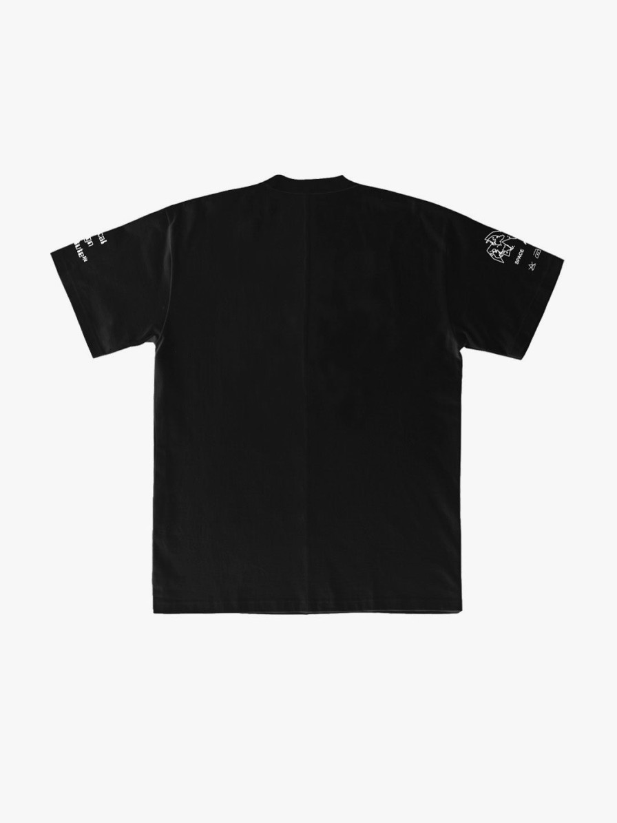 Clothing Space Available | Upcycled Utopia T Black