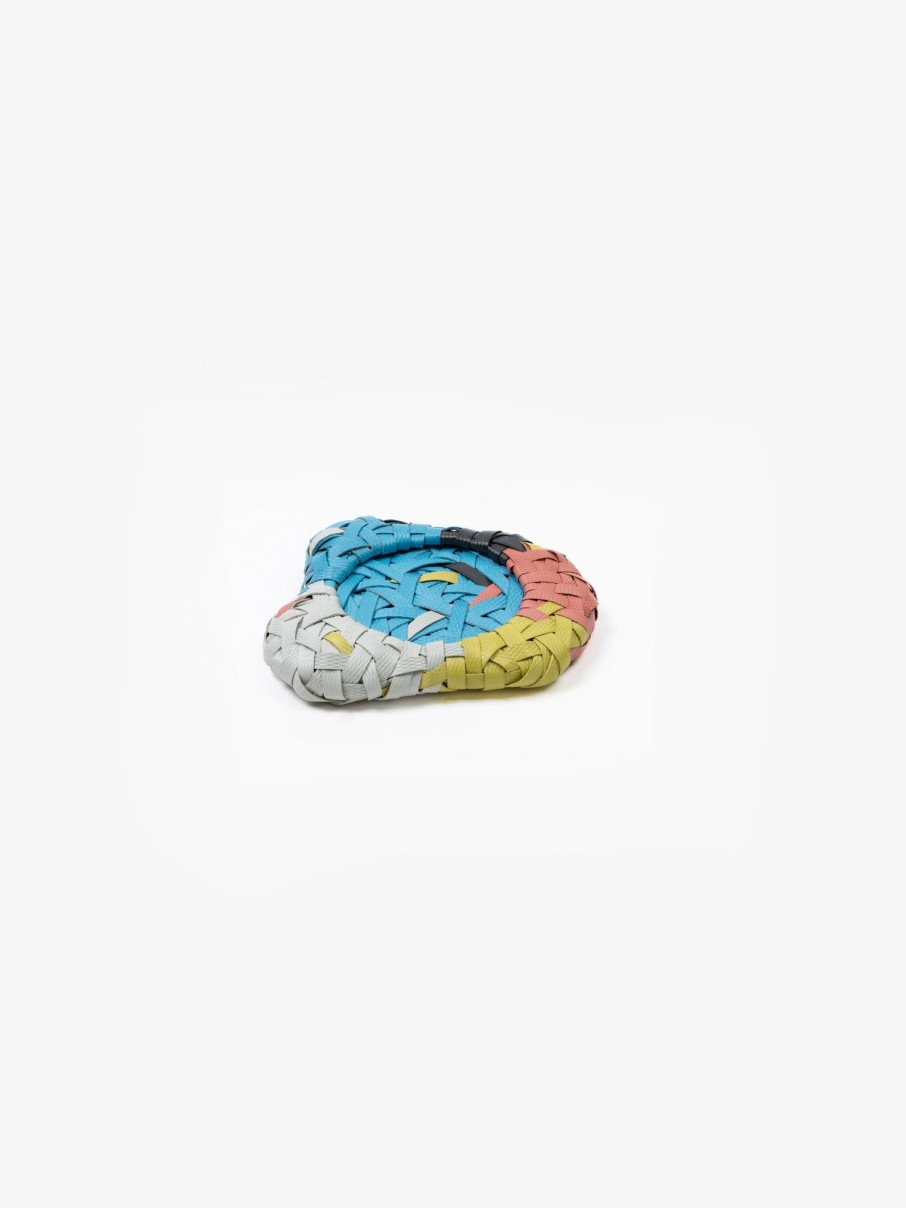 Homeware Space Available | Recycled Plastic Woven Ecology Coaster Multicolour