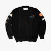 Clothing Space Available | Upcycled Patch Sweat Black