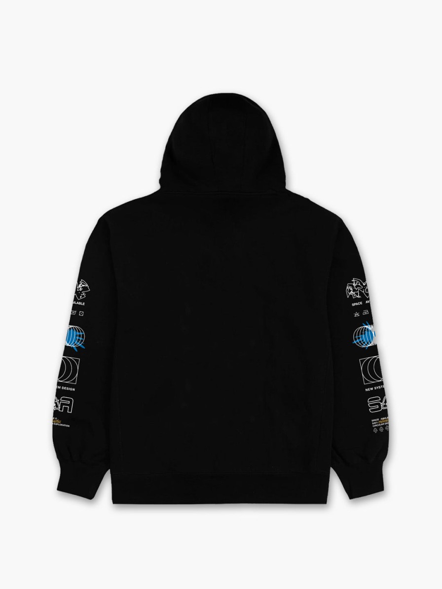 Clothing Space Available | System Hoodie Black