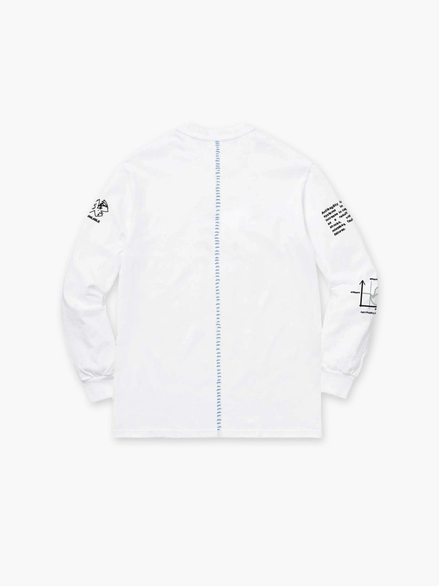 Clothing Space Available Studio | Anti Fragile Long Sleeve T-Shirt White