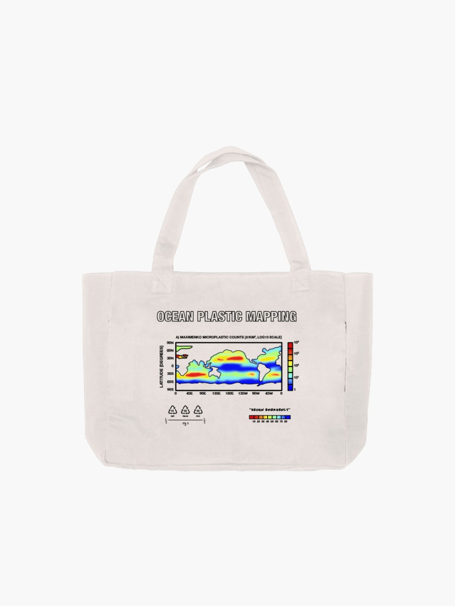 Clothing Space Available Studio | Ocean Mapping Bag White