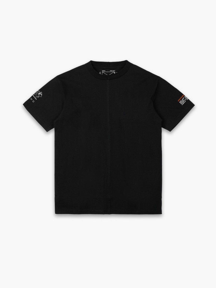 Clothing Space Available Studio | Upcycled Expansion T-Shirt Black