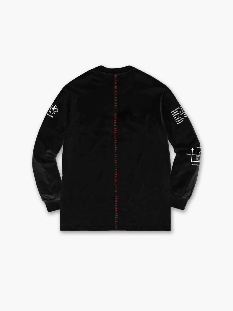 Clothing Space Available Studio | Anti Fragile Long Sleeve T-Shirt Black