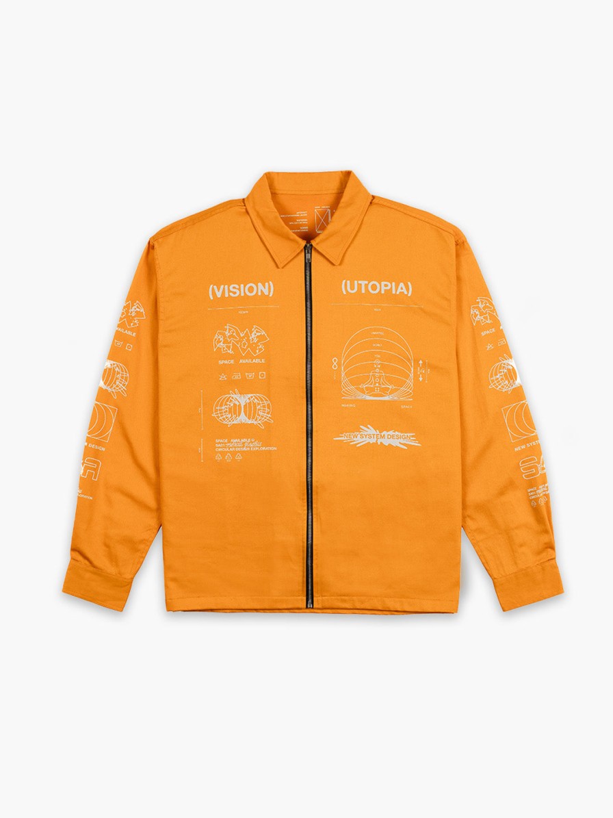 Clothing Space Available Studio | Utopia Work Jacket Orange