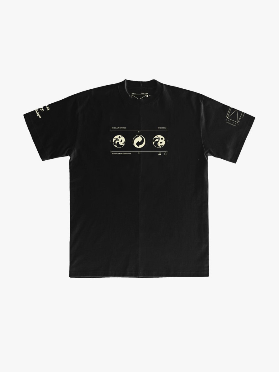 Clothing Space Available | Upcycled Studies T Black