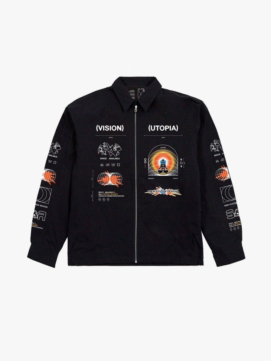 Clothing Space Available | Utopia Work Jacket Black