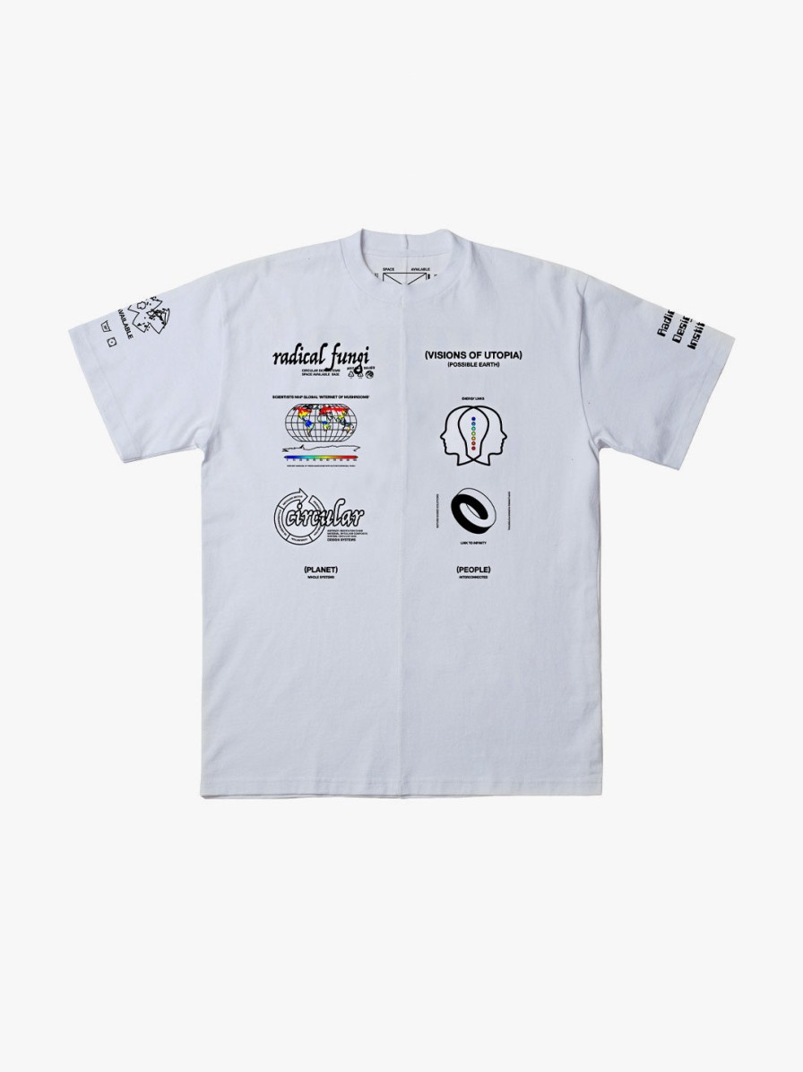 Clothing Space Available | Upcycled Utopia T White