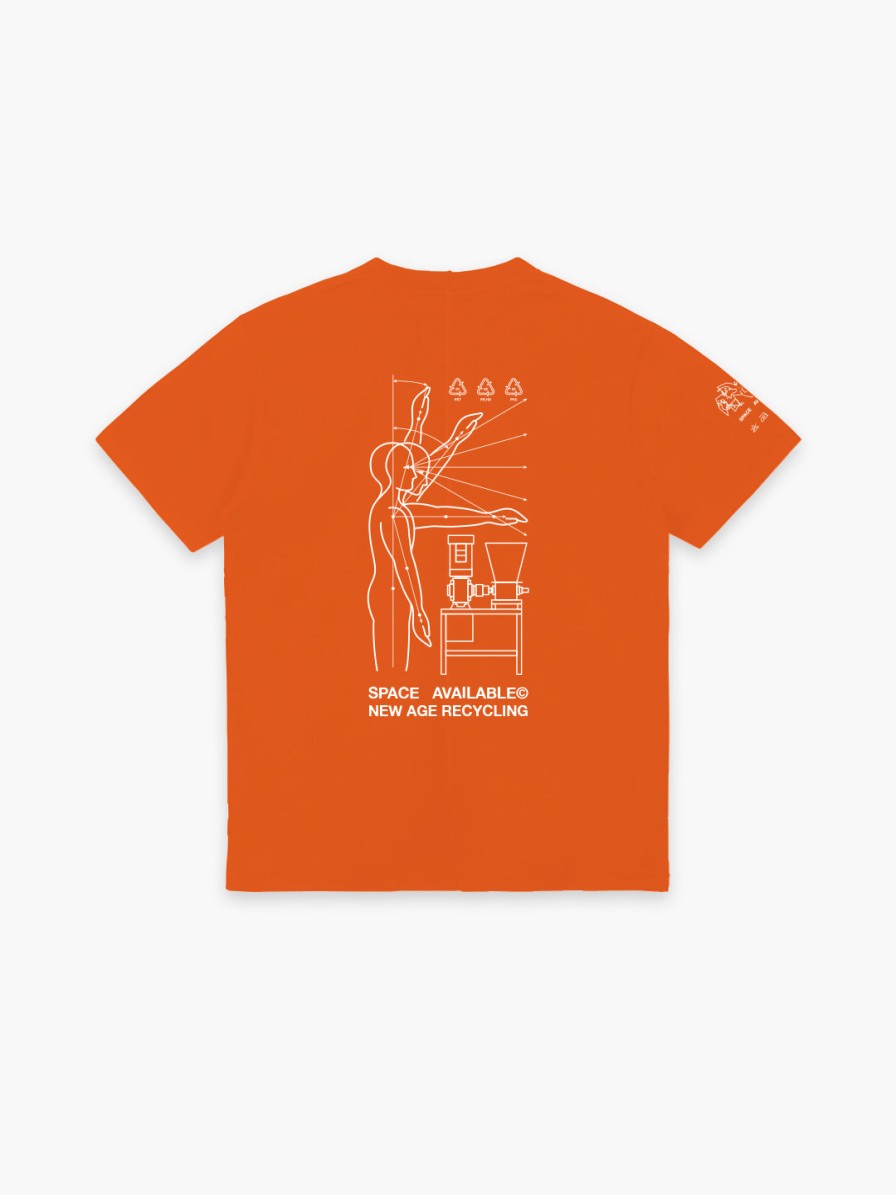 Clothing Space Available Studio | Circular Industries T-Shirt Orange