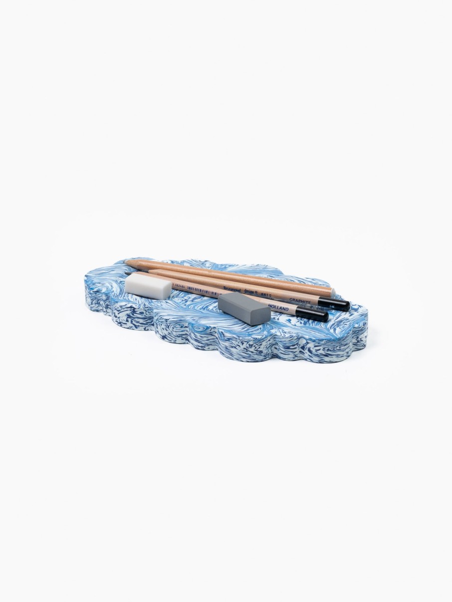 Homeware Space Available | Clouded Desk Tray Blue