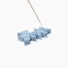 Homeware Space Available Studio | Dymaxion Map Incense Holder Blue