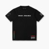 Clothing Space Available Studio | Upcycled Black T-Shirt With Sa03 Logo | Sa03 Series